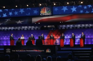 Republican Presidential Candidates Debate In Michigan
